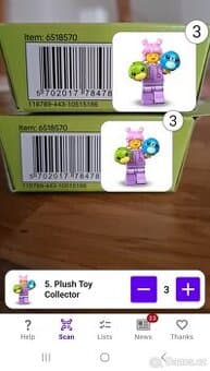 Lego 71048 minifigurky