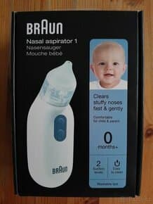 Nová nosní odsávačka Braun