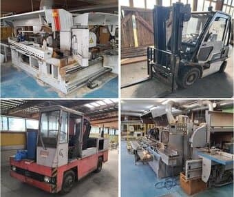 Prodej souboru strojů, zařízení, nářadí, nástrojů