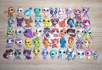 LPS, Littlest pet shop zvířátka ... 49,-/ks