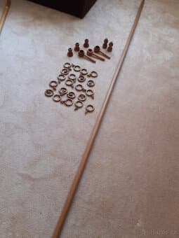 Garnýž dřevěná 300 cm