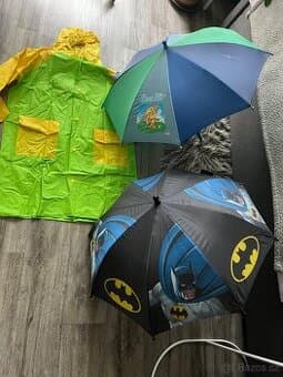 Dětské věci proti dešti