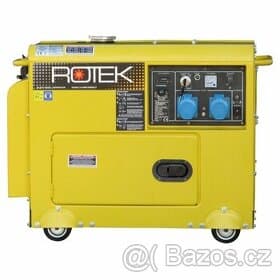 Elektrocentrála diesel 6kW/230V odhlučněná verze