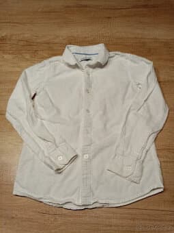 bílá košile RESERVED vel. 128