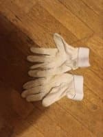 Bílé rukavice vel. S