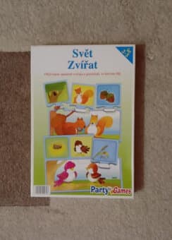dětská hra Svět zvířat pro 3-5 let - zánovní