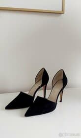 Dámské lodičky, černé, vel. 39