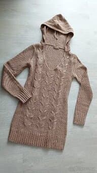 Svetrové šaty zn.Teranova vel. S