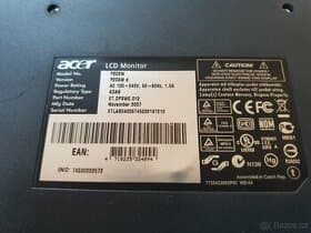 Monitor Acer P203W LCD TFT displej