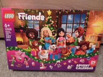 Nový adventní kalendář Lego friends