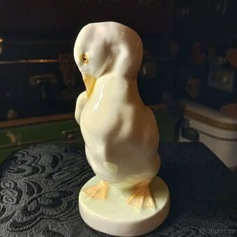 Porcelánová soška Kachnička