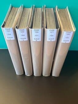 REZERVACE - SBÍRKA ČSR II (1945–1992) – 5 ALB – TOP STAV