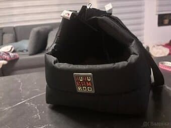 Taška na psa Huhubamboo černá