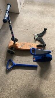 Koloběžka scooter 4 v 1