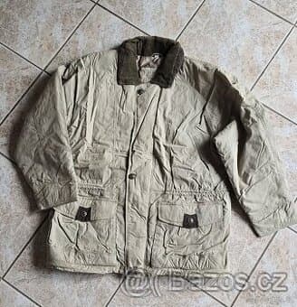Pánská zateplená bunda(parker) vel. L béžová