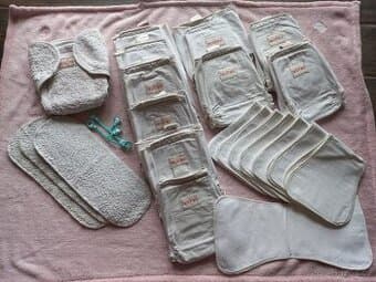 Látkové pleny ImseVimse – 11 ks + vložky – na dopoužití