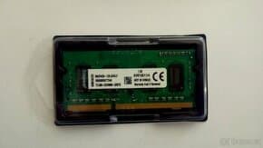 Kingston RAM pamět DDR3 4gb 1600mhz do notebooku