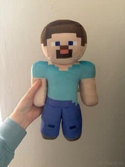 Plyšák Minecraft Steve