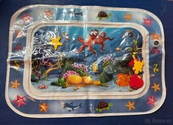 Dětská interaktivní nafukovací vodní podložka mořský s