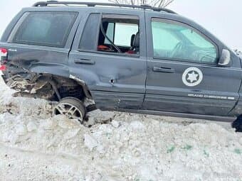 Jeep grand cherokee 4,7 LPG bouraný