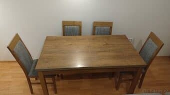 Stůl + 6 židlí