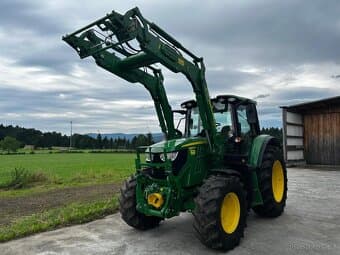 John Deere 6130M + čelní nakladač