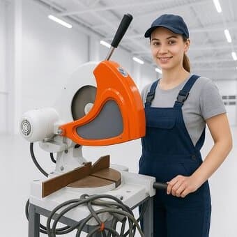 Jednokotoučová pila na hliník Elumatec mgs 72