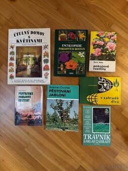 knihy pro zahrádkáře, pěstování pokojovek