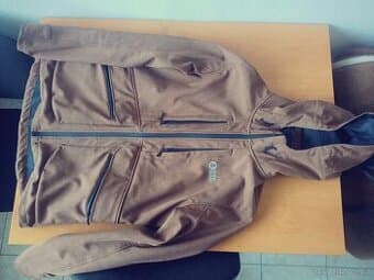 Pánská zateplená softshell bunda Nord Blanc, hnědá, vel. M