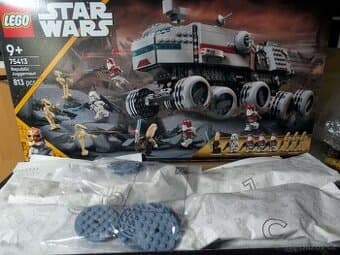 Lego Star Wars 75413 Juggernaut Republiky a figurky