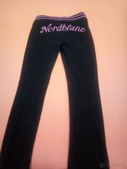 Dámské/dívčí černé kalhoty zn. NORD BLANC vel. 38