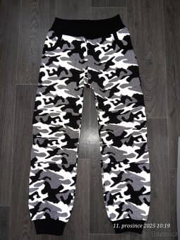 nové zimní reflexní sofshell kalhoty 140-146