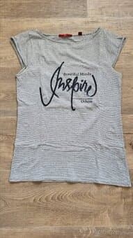 Šedé tričko s.Oliver, vel. S