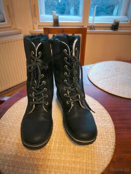Dámské vysoké zimní boty Rieker vel 40