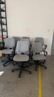 Pracovní židle mix 14ks