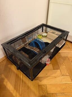 Velká klec pro křečky (komplet vybavená)