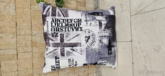 2 ks designový polštář ENGLAND 50x60 cm