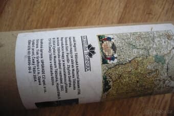 Mapa Těšínské knížectví