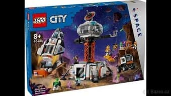 LEGO® City 60434 Vesmírná základna a startovací rampa