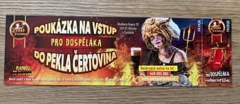 Vstupenka do Pekla Čertovina