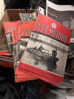 Staré noviny, Květy, Svět motorů, Zápisník