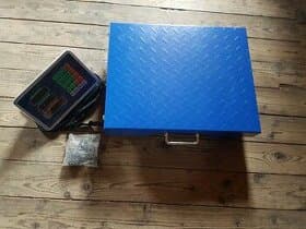 Digitální plošinová váha TCS 300kg 40x50 cm bezdrát displej