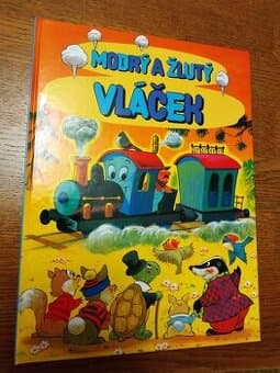 Kniha Modrý a žlutý vláček