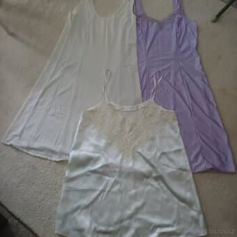 3x kombiné pod šaty 48