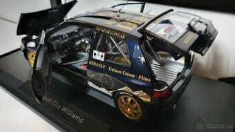 Renault clio williams 1:18 rally rarita tour de corse