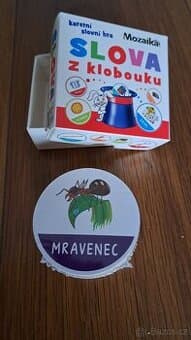 Dětská hra Slova z klobouku