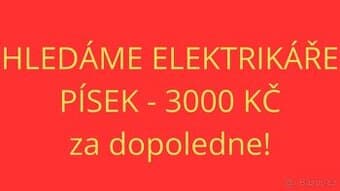 Elektrikář (IČO) - Zapojování spotřebičů 3 000 Kč /dopoledne