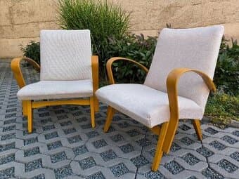 Retro křesla F. Jirák - Tatra Pravenec - 60. léta