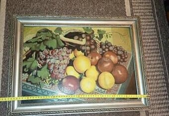 Obraz Zbořil 1976 ovoce