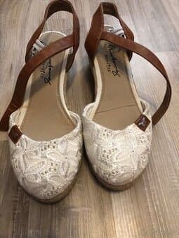 Damske letni boty na platforme Mustang 37